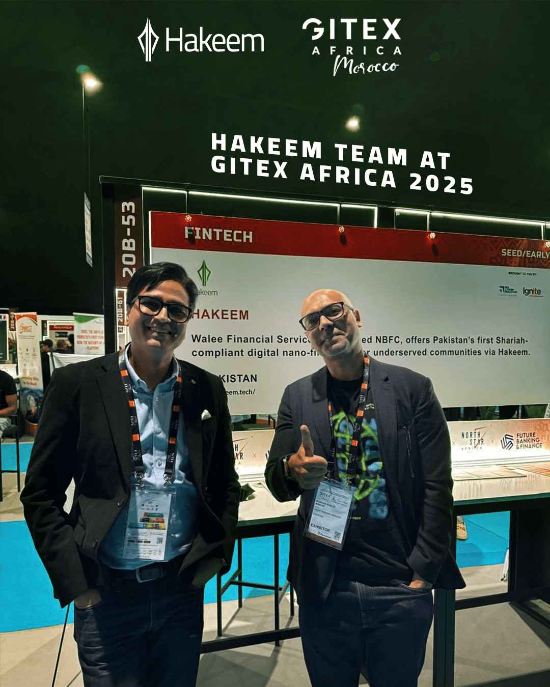 Hakeem Team at GITEX Africa 2025